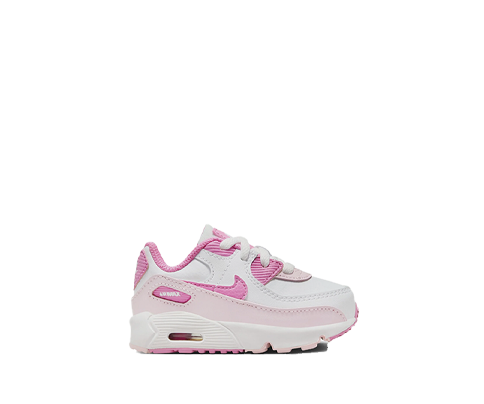 Nike Air Max 90 White and Pink (Toddler)