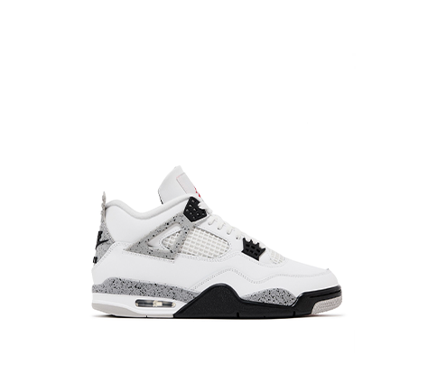 Air Jordan 4 White Cement (Youth)